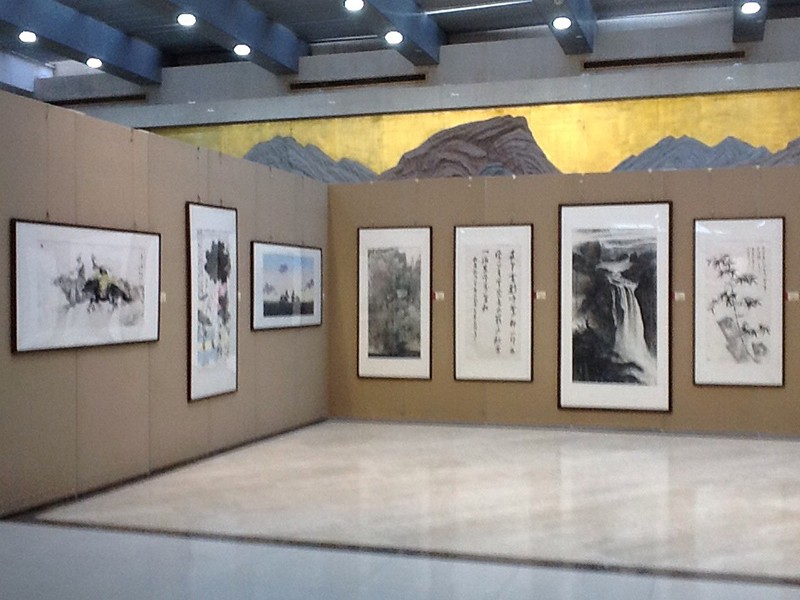 2.9米无缝展板